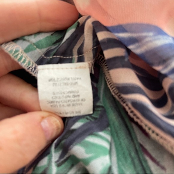 Show Me Your Mumu Hazel Palm Ruffle Cold Shoulder - Picture 10 of 12